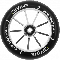 Kolečko Divine Spoked 120mm stříbrné