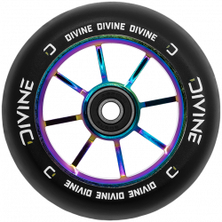Kolečko Divine Spoked 100mm Neochrome