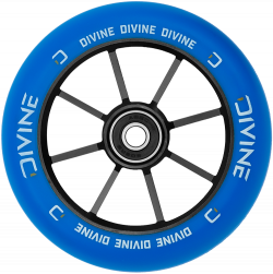 Kolečko Divine Spoked 110 mm modré